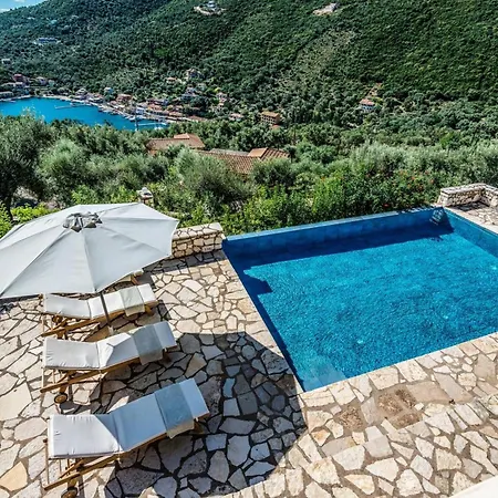Vilă Tentoura - Breathtaking Retreat With Stunning Views Close To Sivota