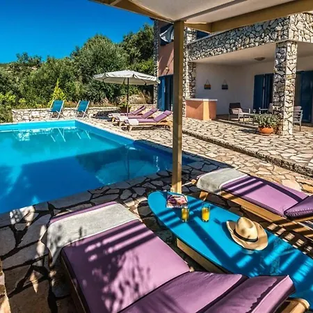 Vilă Tentoura - Breathtaking Retreat With Stunning Views Close To Sivota