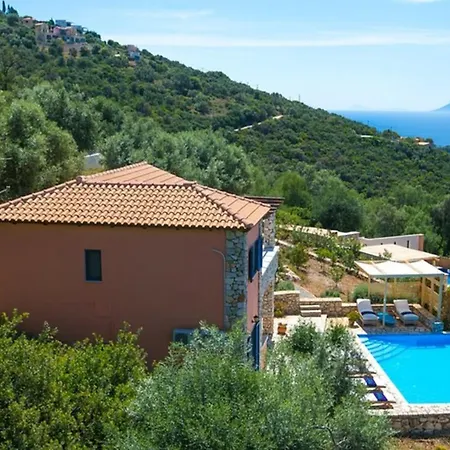 Vilă Tentoura - Breathtaking Retreat With Stunning Views Close To Sivota