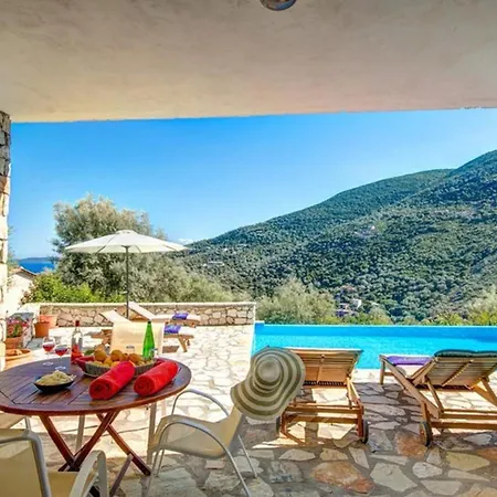 Tentoura - Breathtaking Retreat With Stunning Views Close To * Sivota (Lefkada)