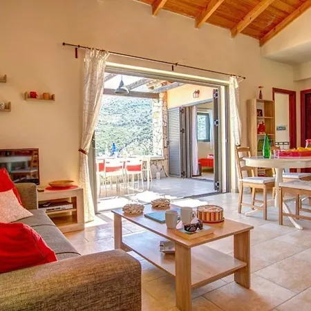 Tentoura - Breathtaking Retreat With Stunning Views Close To Villa Sivota (Lefkada)